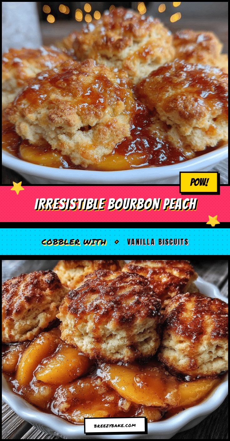 bourbon peach cobbler recipe