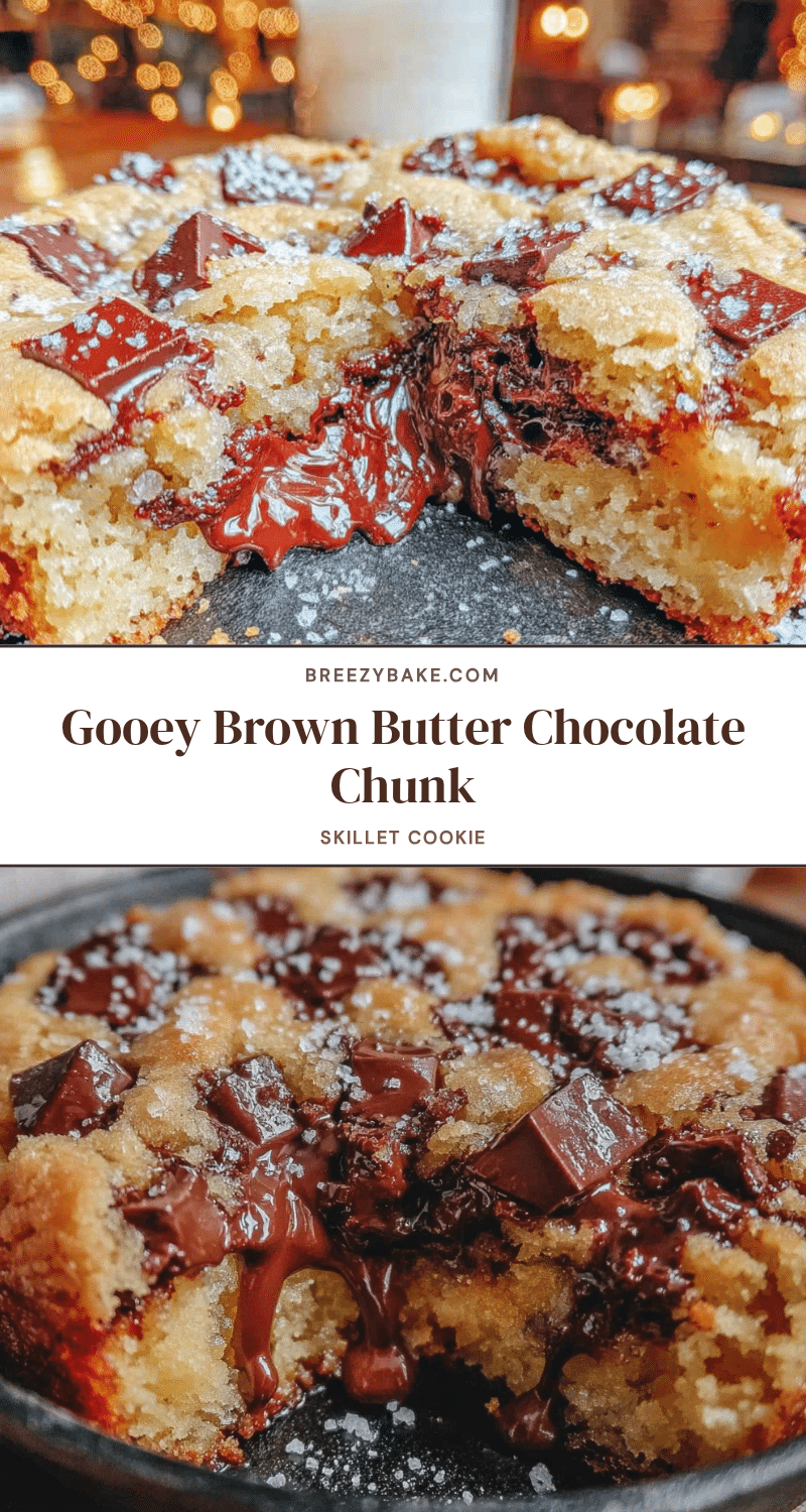 brown butter skillet cookie recipe