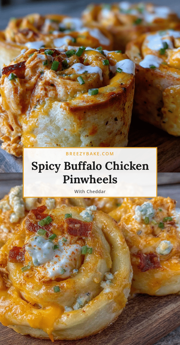 buffalo chicken pinwheels recipe