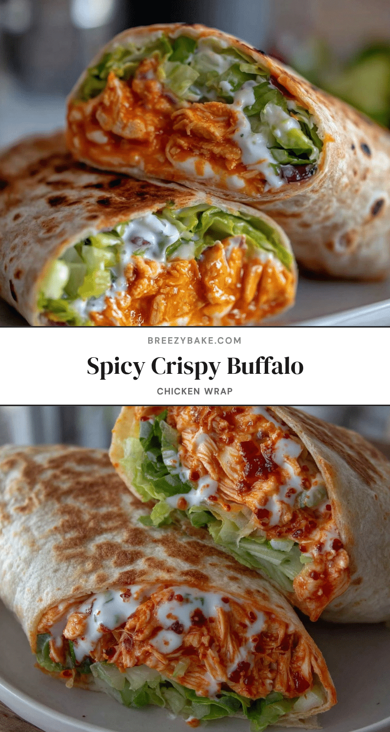 buffalo chicken wrap recipe