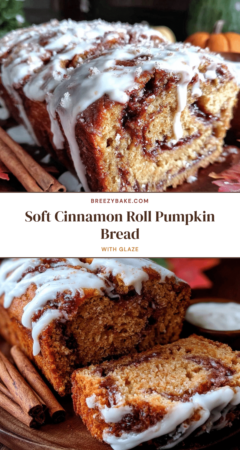 cinnamon roll pumpkin bread recipe