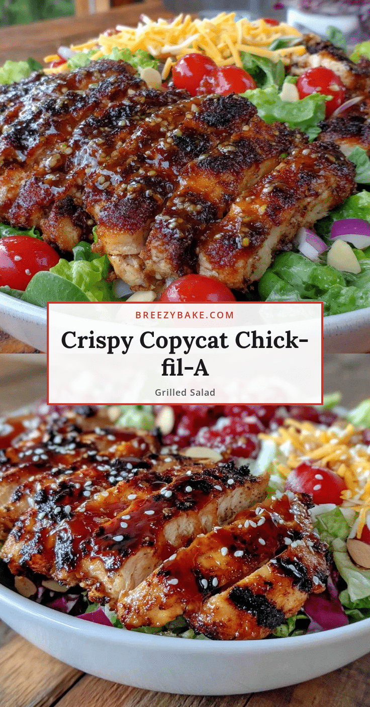 copycat chick-fil-a grilled chicken salad recipe