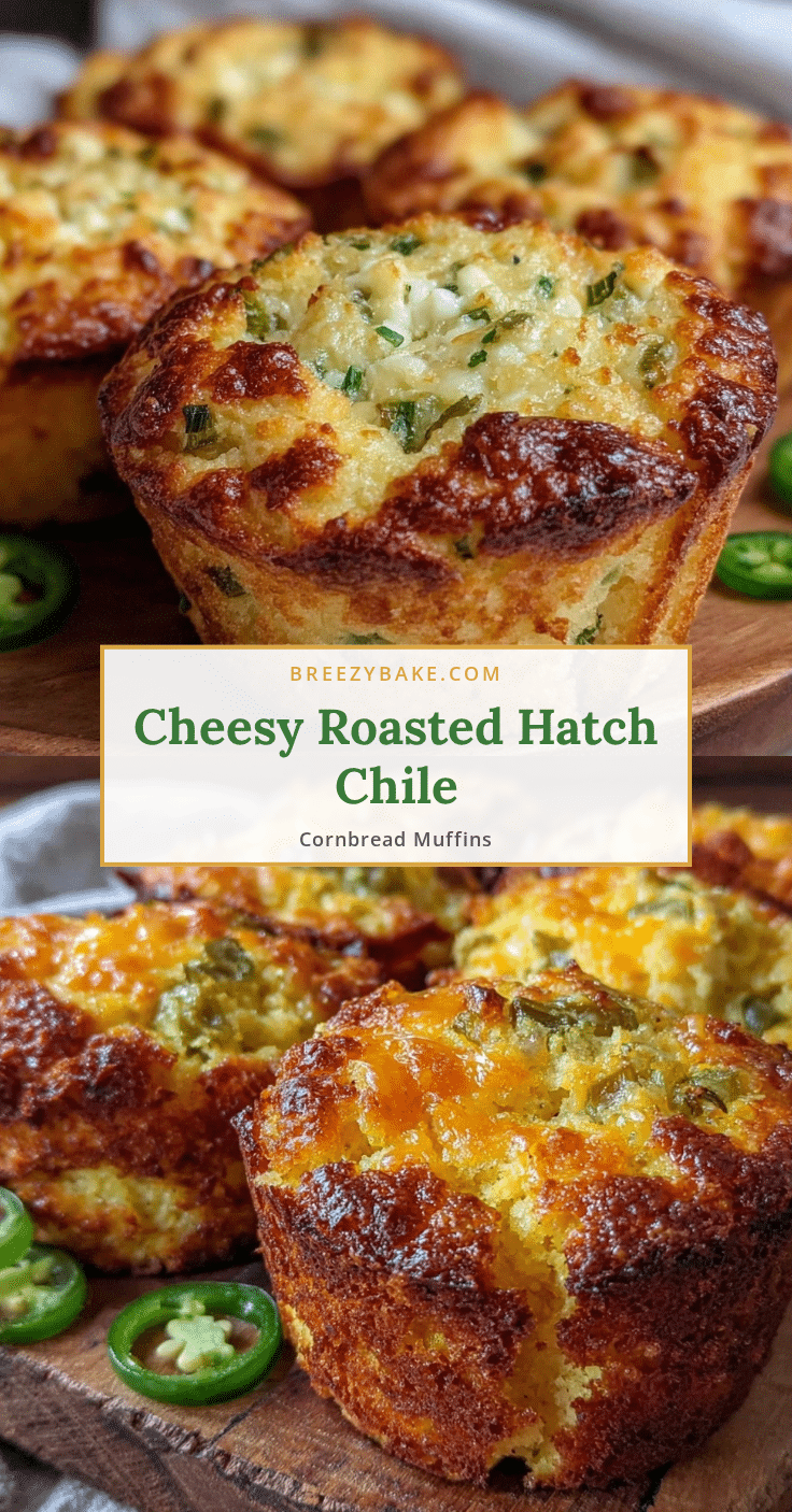 crispy roasted hatch green chile and cheddar cornbread muffins recipe