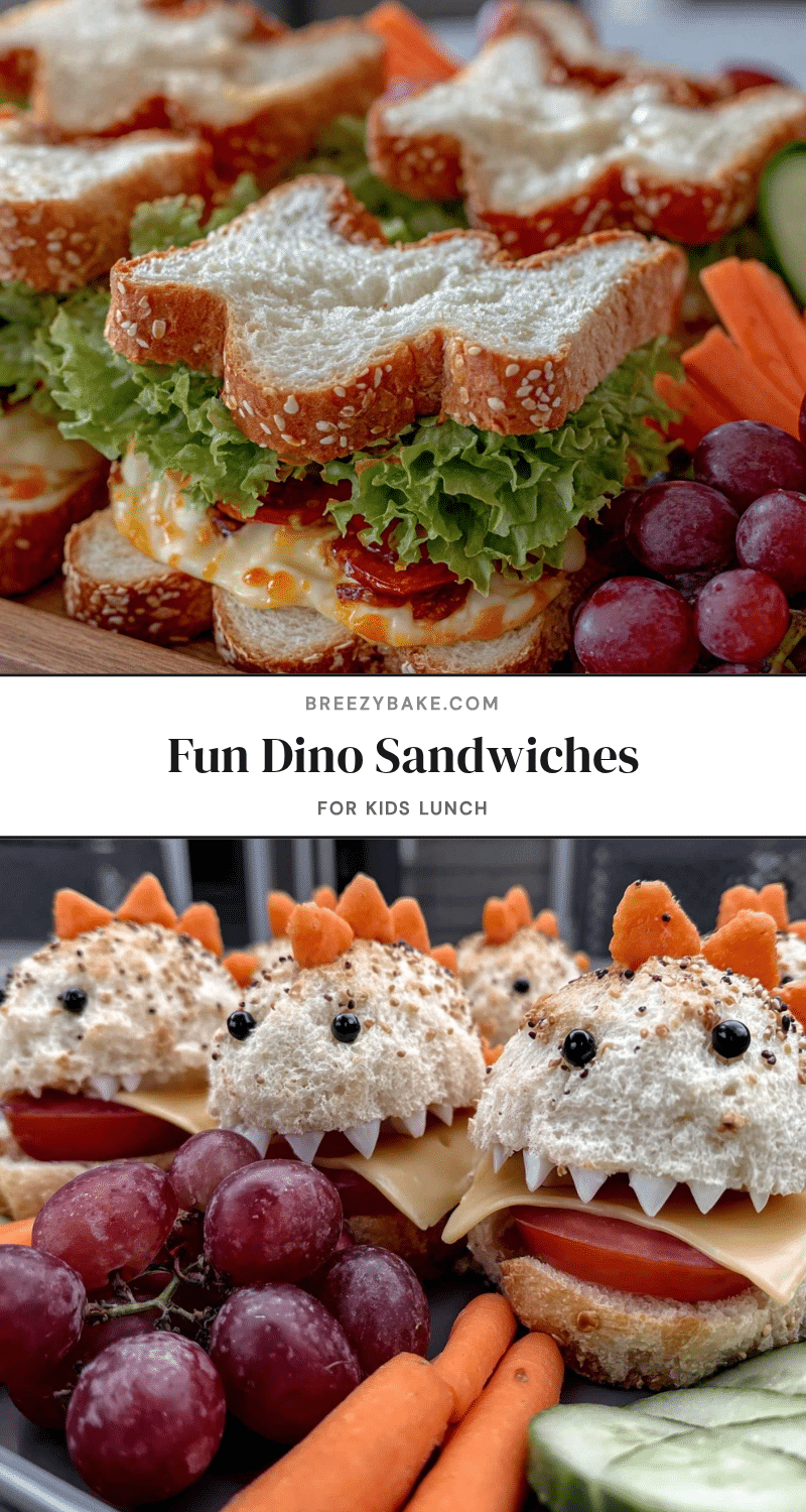 fresh kindergarten bento box dinosaur sandwiches recipe