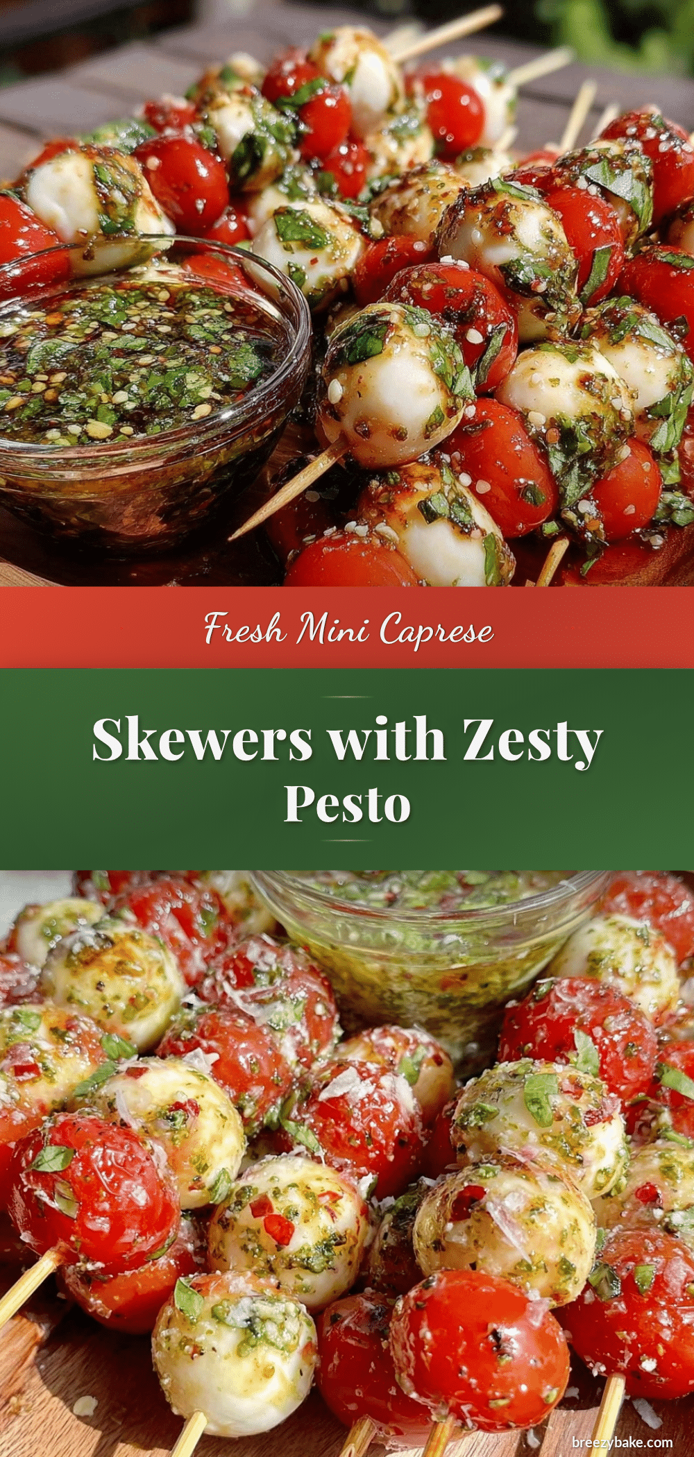 fresh mini caprese skewers recipe