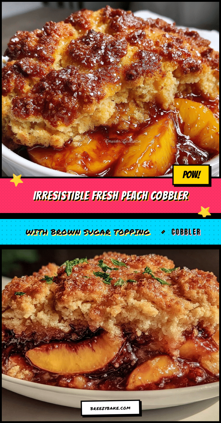 fresh peach cobbler recipe