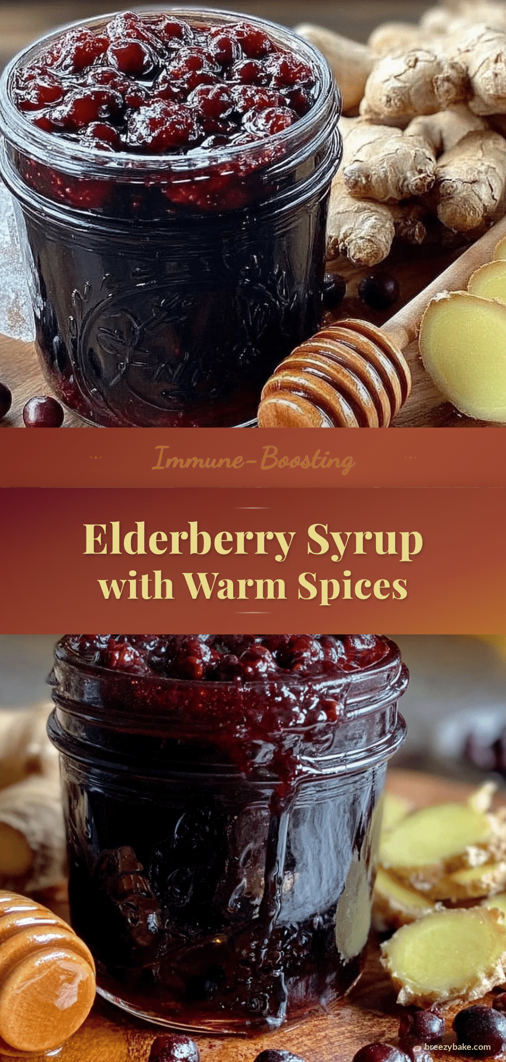 healthy homemade elderberry syrup recipe