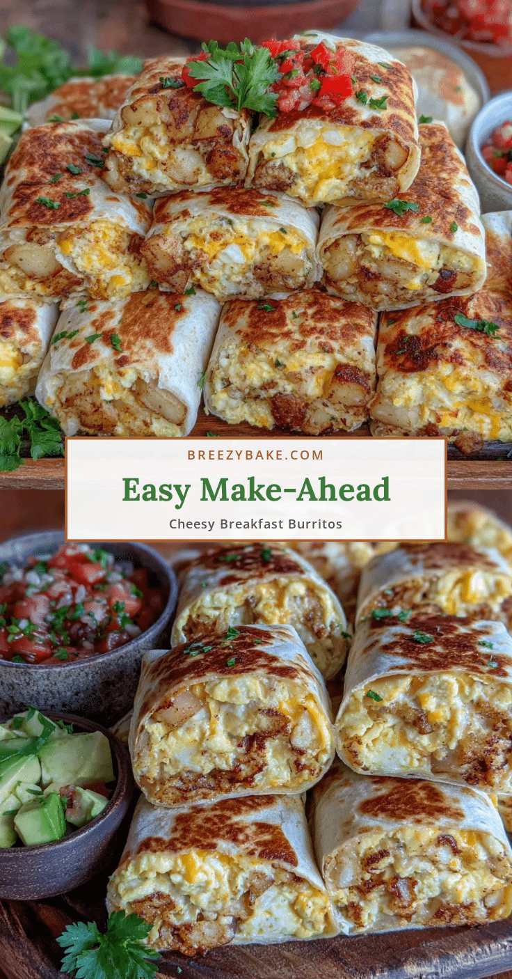 make-ahead freezer breakfast burritos recipe