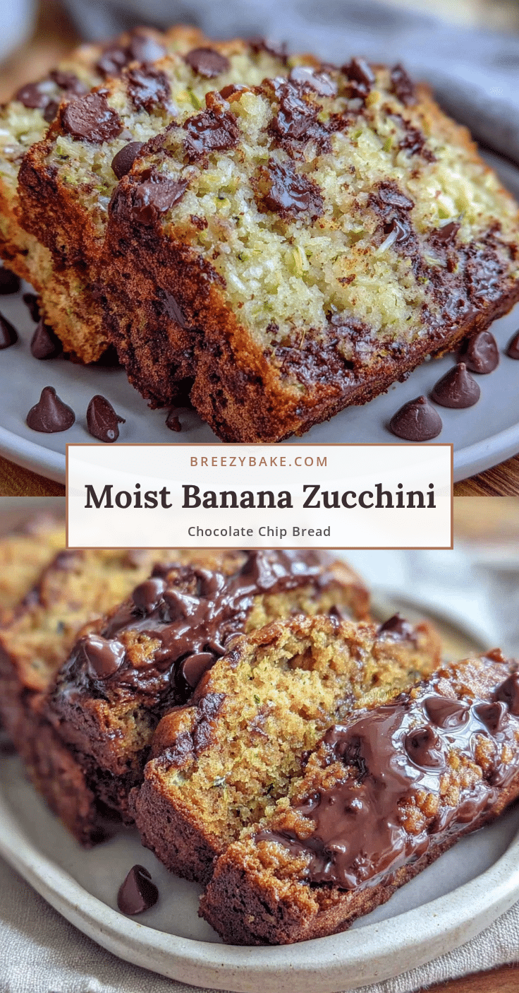 moist banana zucchini bread recipe