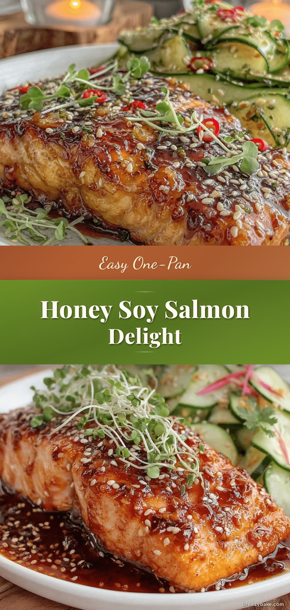 one-pan honey soy salmon recipe