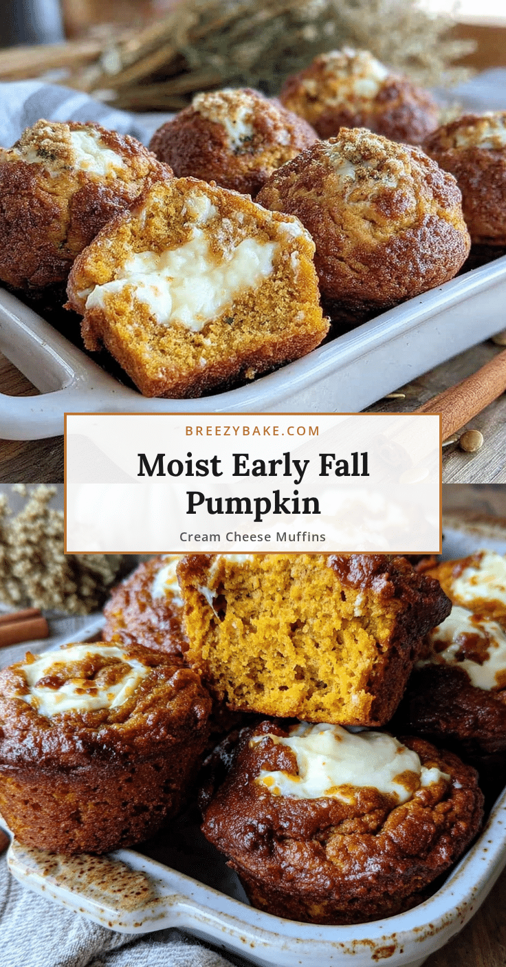 pumpkin cream cheese muffins recipe