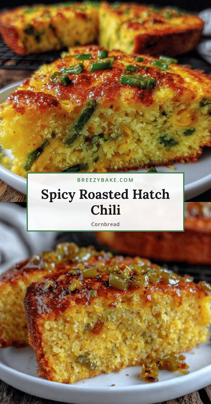 roasted hatch green chili cornbread recipe