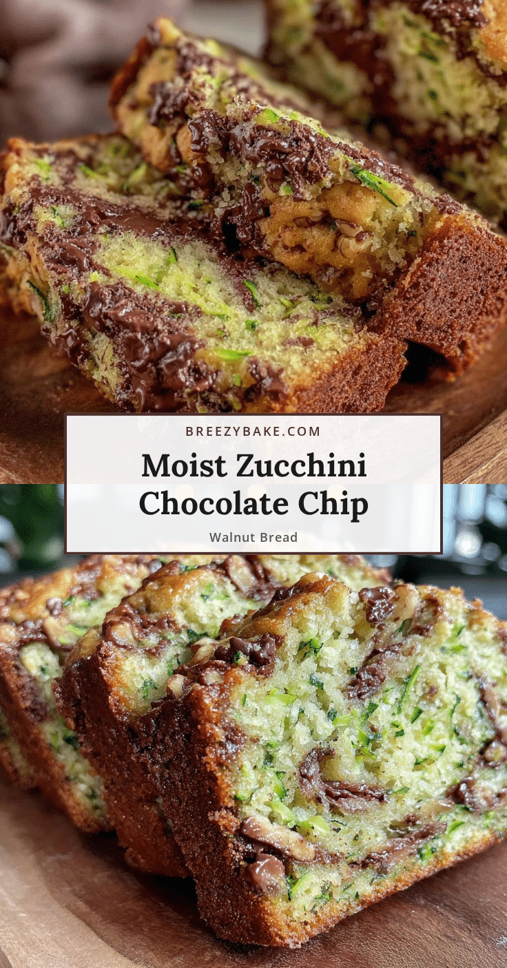 zucchini chocolate chip bread recipe