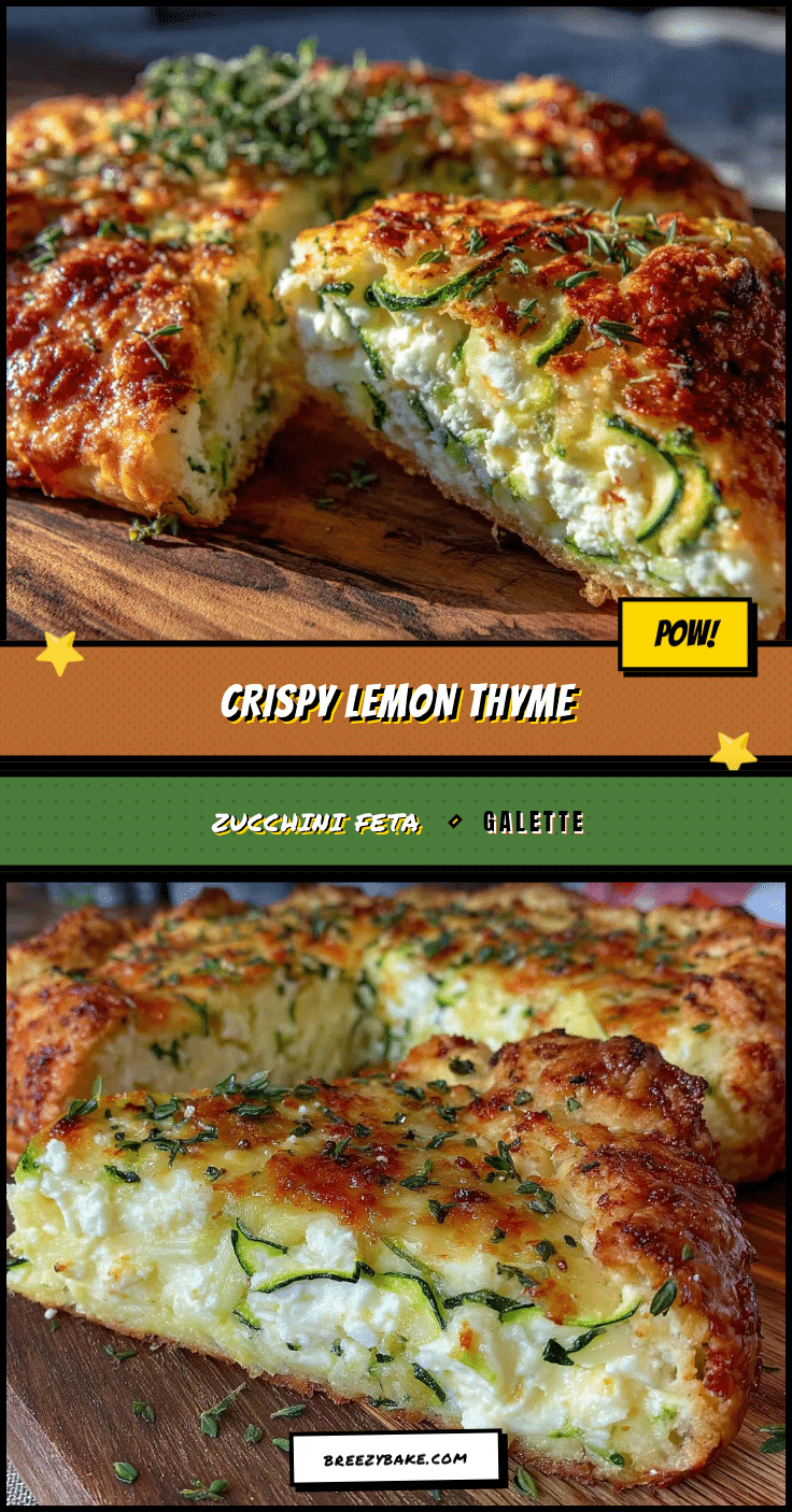 zucchini feta galette recipe