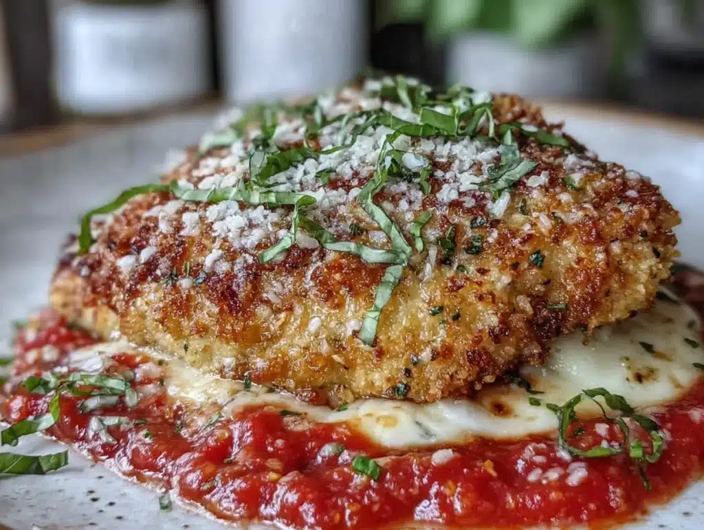 air fryer chicken parmesan - featured image