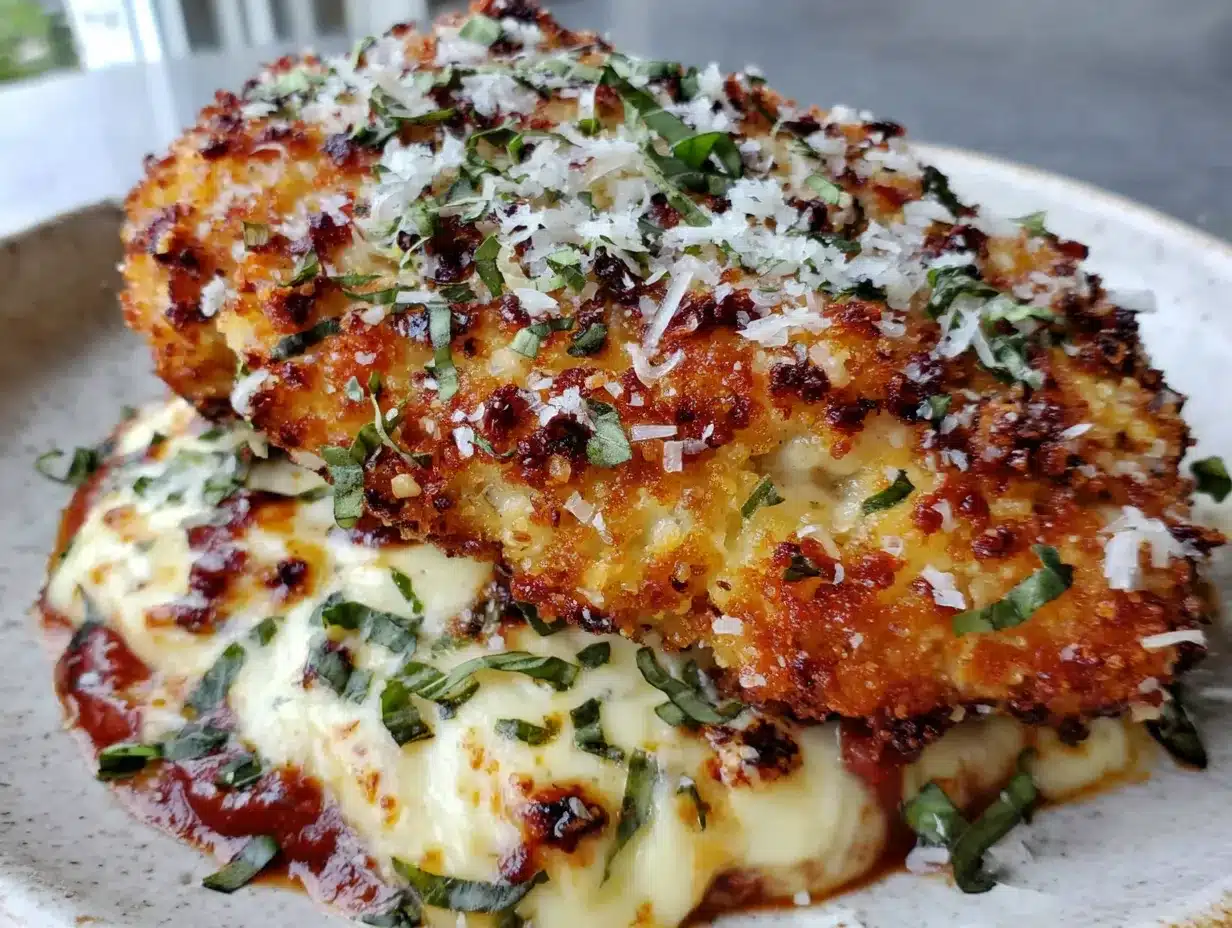 air fryer chicken parmesan preparation steps