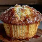 apple cider donut muffins - featured image