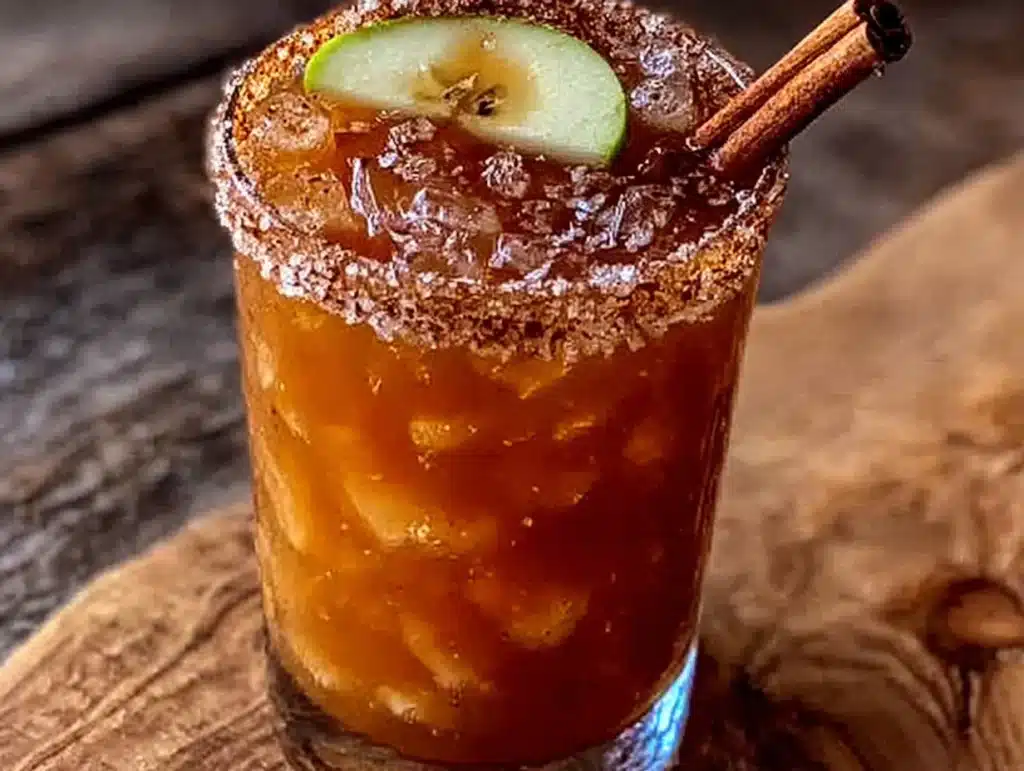 apple cider margarita - featured image