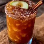 apple cider margarita - featured image