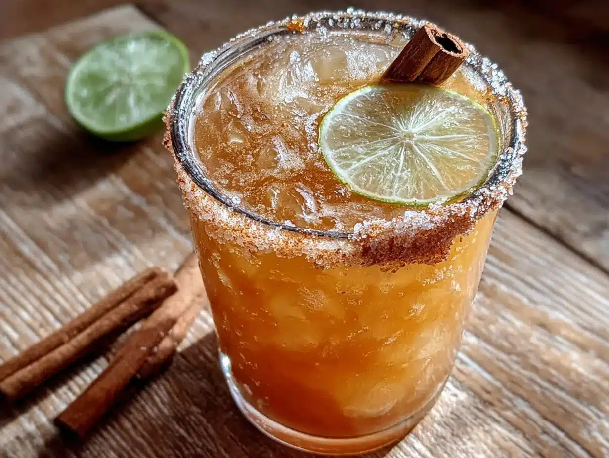 apple cider margarita preparation steps