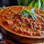 best homemade slow-roasted canning tomato sauce - featured image