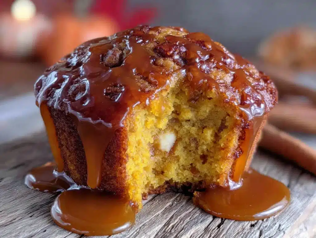 brown butter pumpkin muffins - featured image