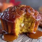 brown butter pumpkin muffins - featured image
