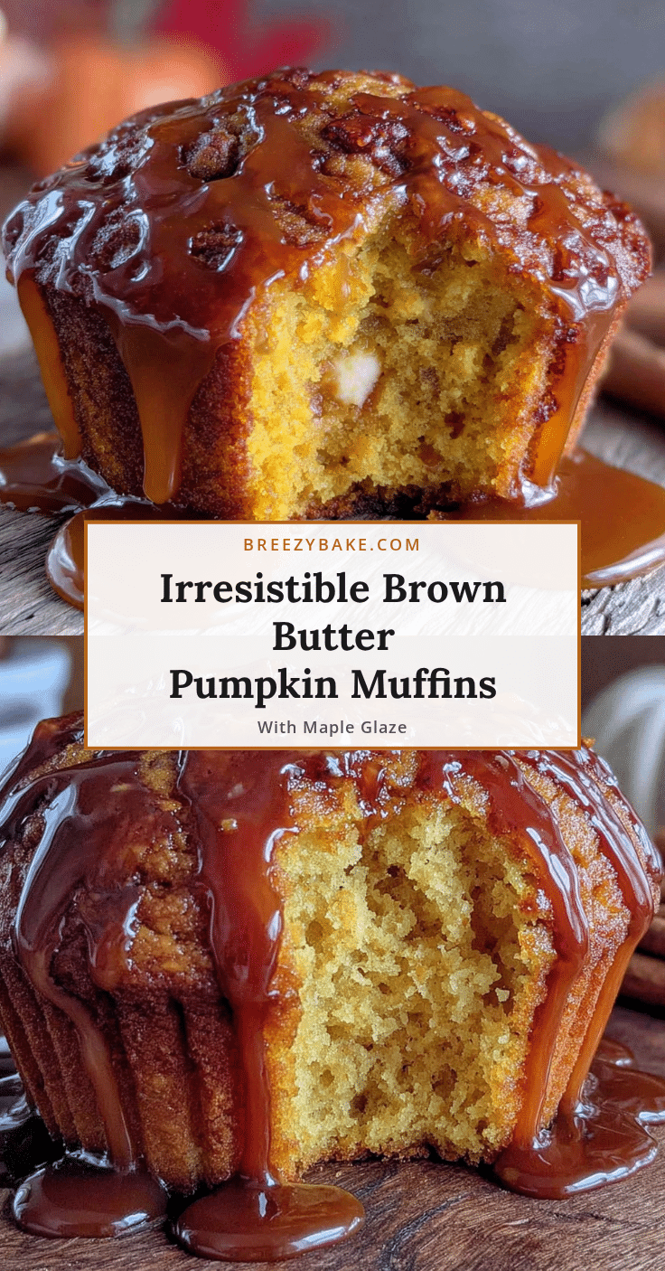 brown butter pumpkin muffins recipe
