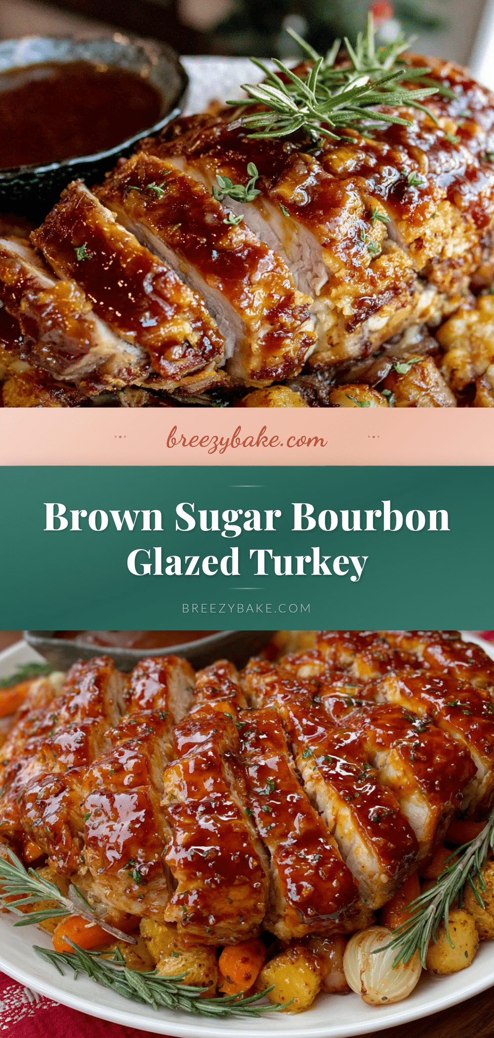 brown sugar bourbon glazed turkey breast recipe