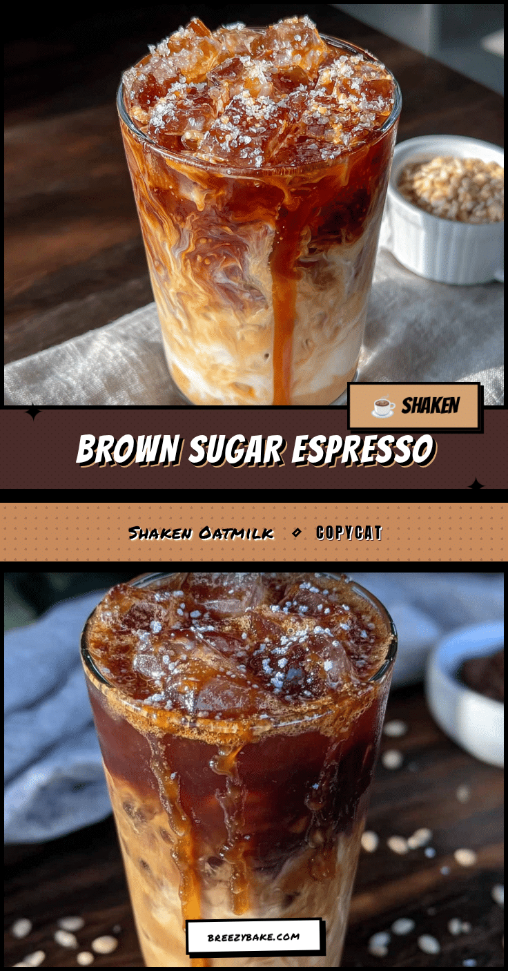 brown sugar oat milk shaken espresso recipe