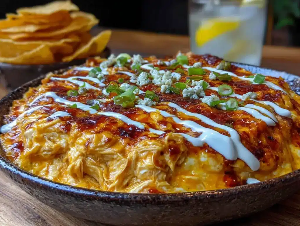 Buffalo chicken dip - featured image