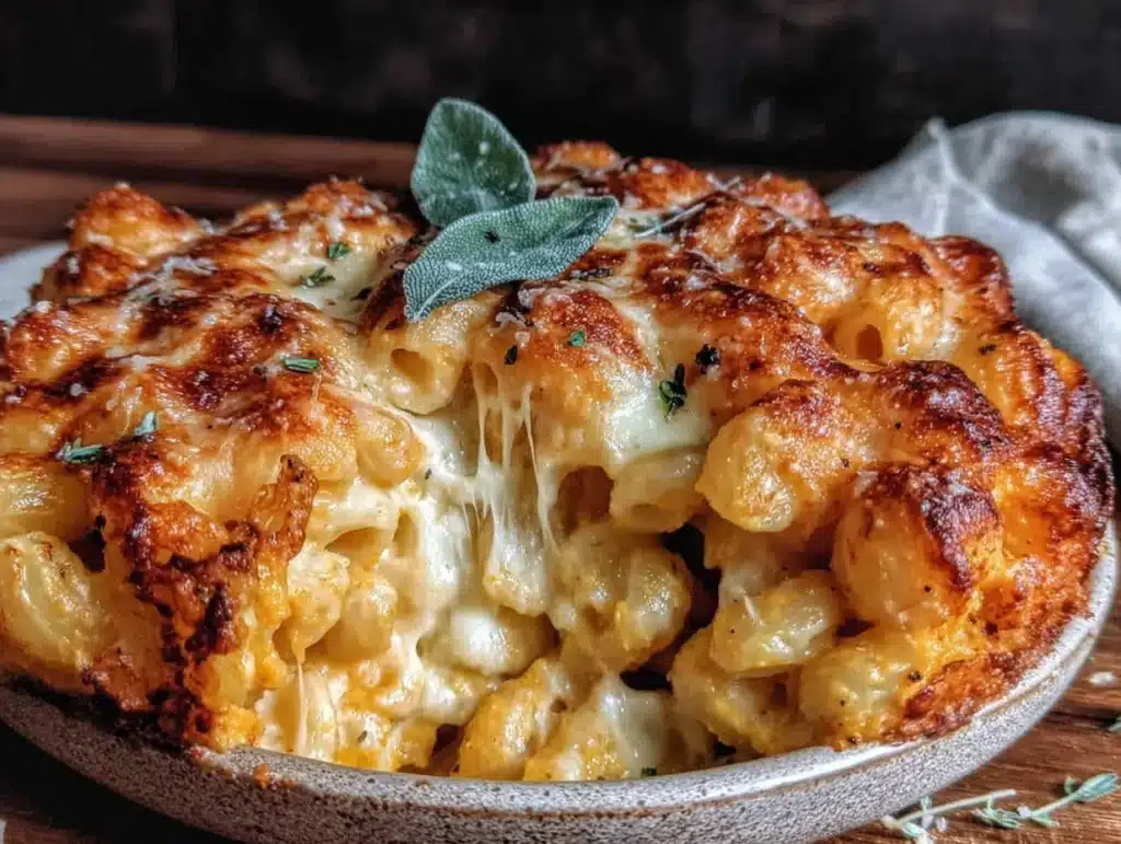 butternut squash mac and cheese - featured image