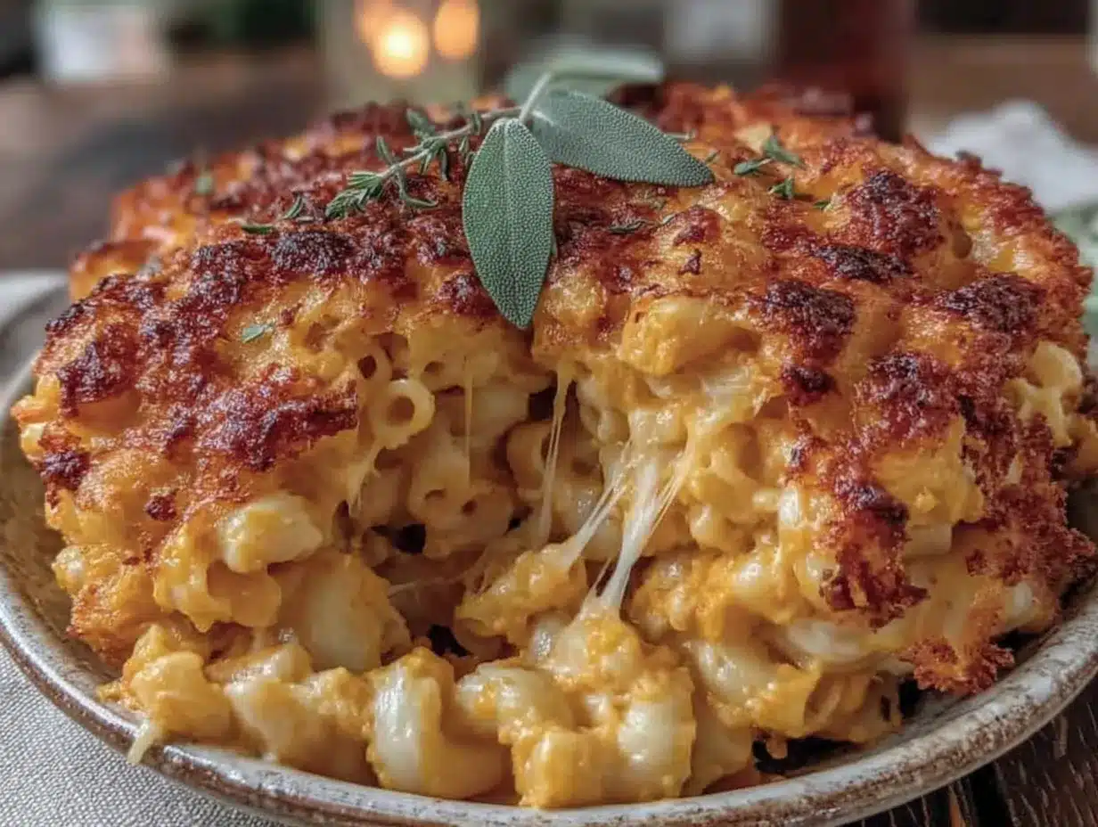 butternut squash mac and cheese preparation steps