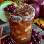 caramel apple sangria - featured image