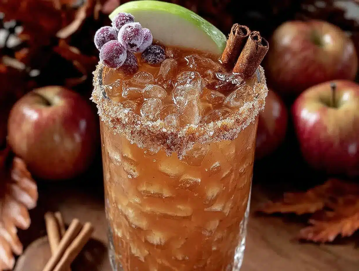 caramel apple sangria preparation steps
