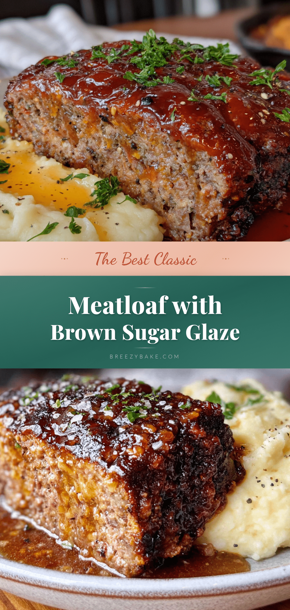 classic meatloaf with brown sugar glaze recipe