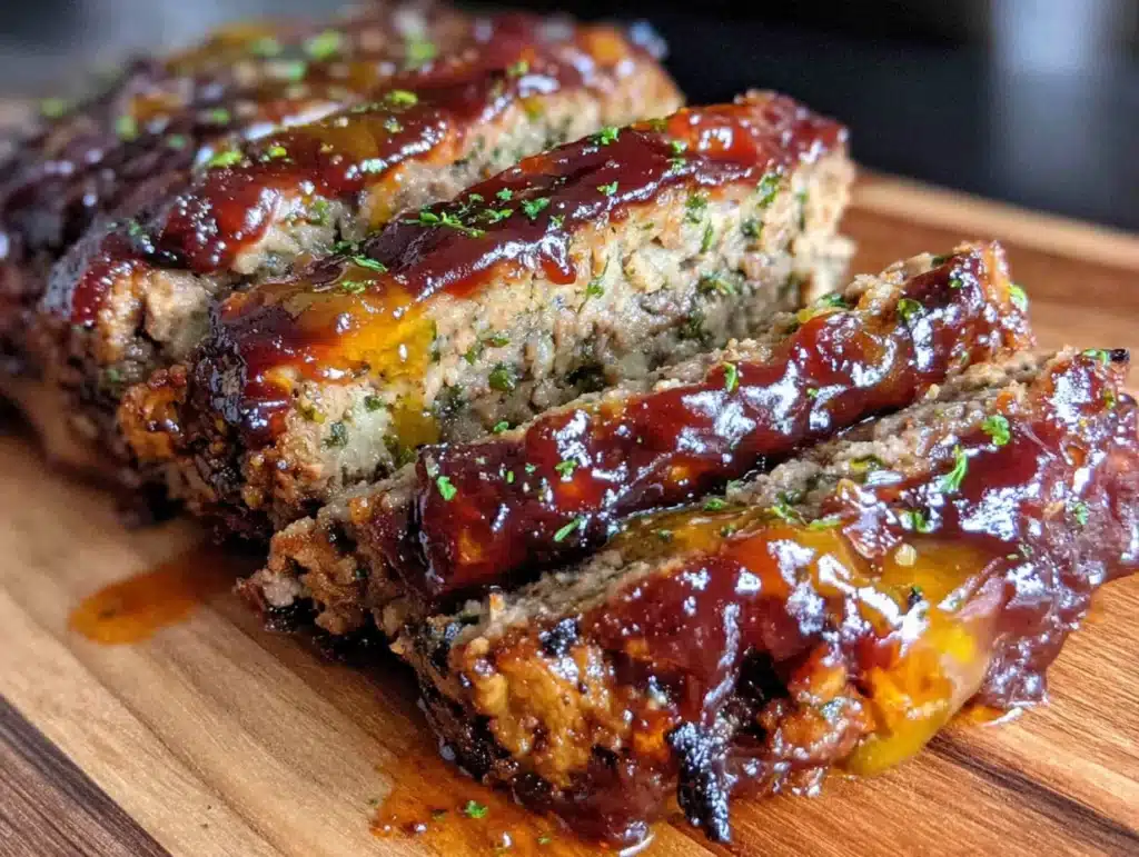 classic meatloaf with brown sugar ketchup glaze - featured image