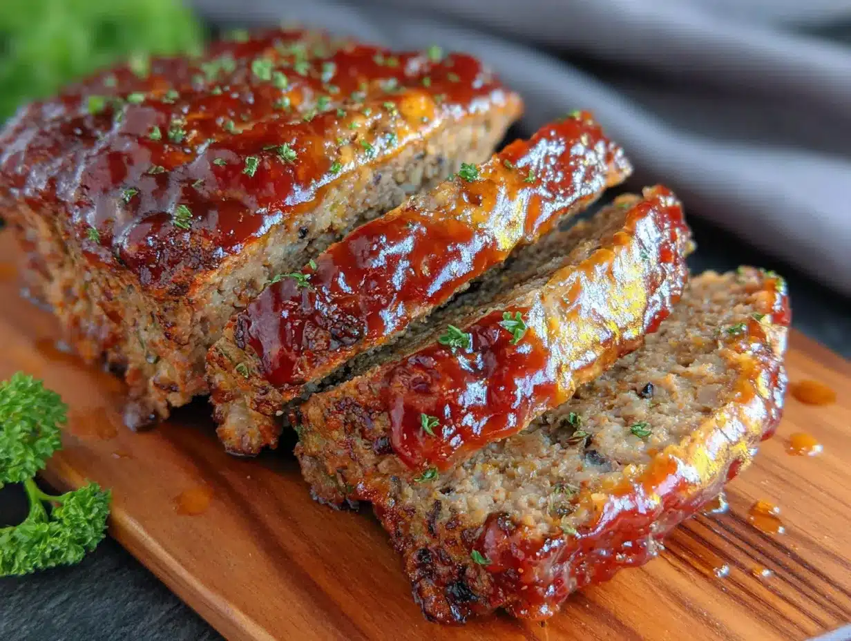 classic meatloaf with brown sugar ketchup glaze preparation steps