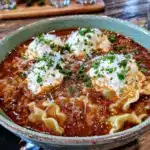 cozy slow cooker lasagna soup - featured image
