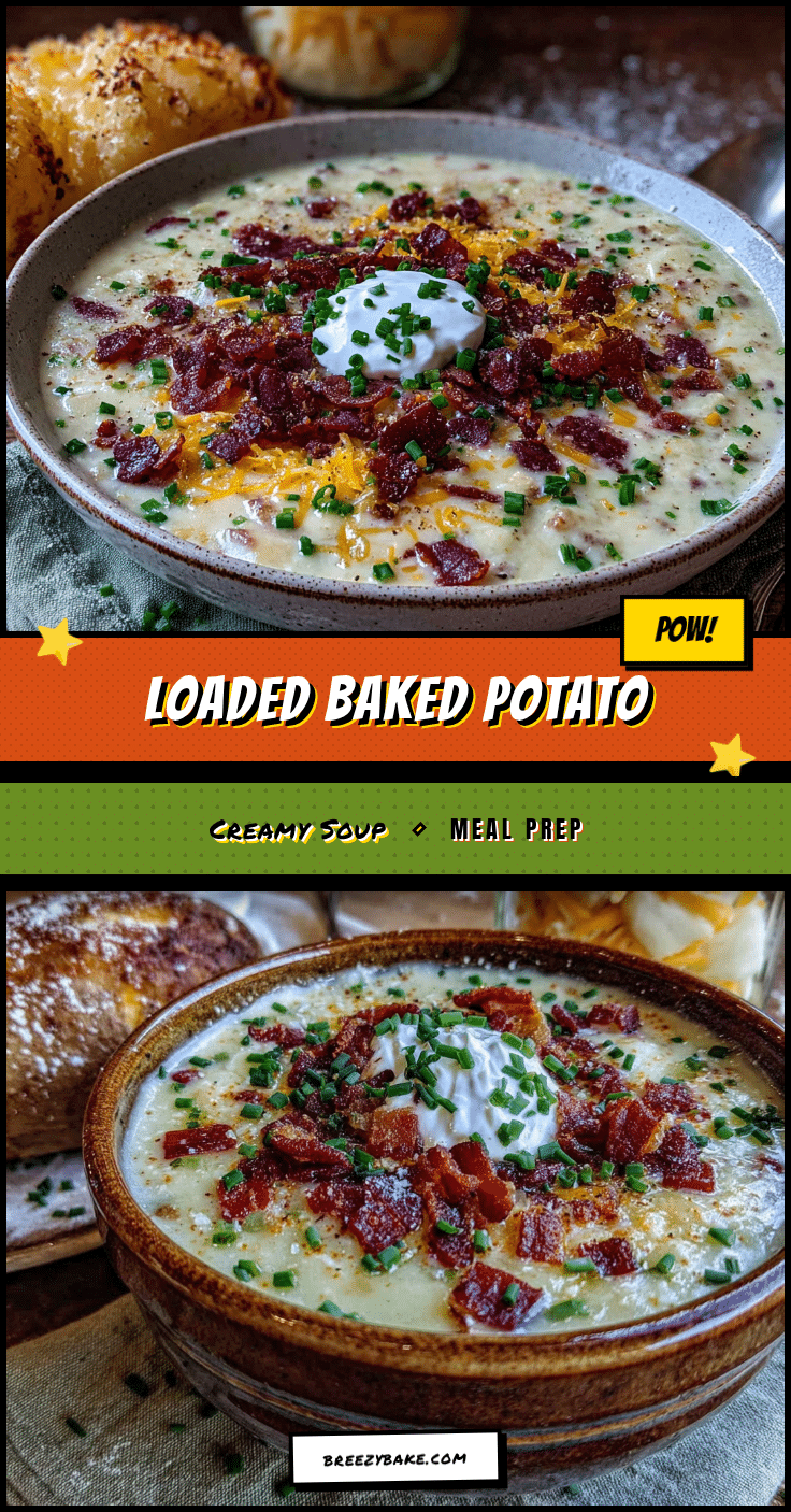 creamy loaded baked potato soup recipe