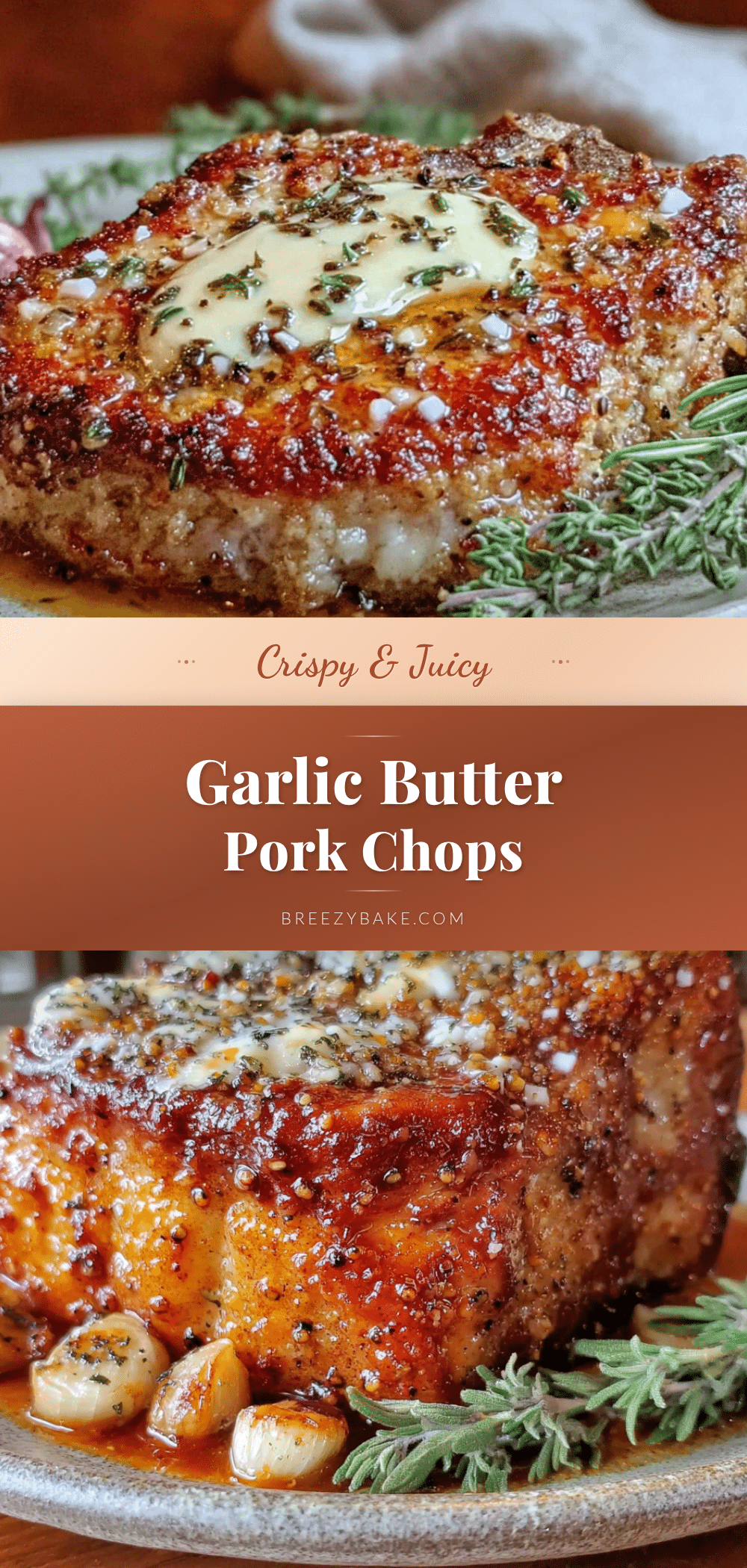 crispy baked pork chops recipe