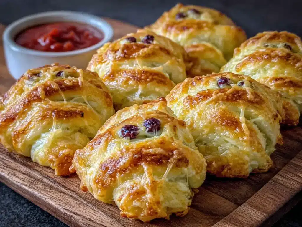 Crispy Mummy Mozzarella Bites for Halloween - featured image