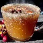 crockpot spiced apple cider - featured image