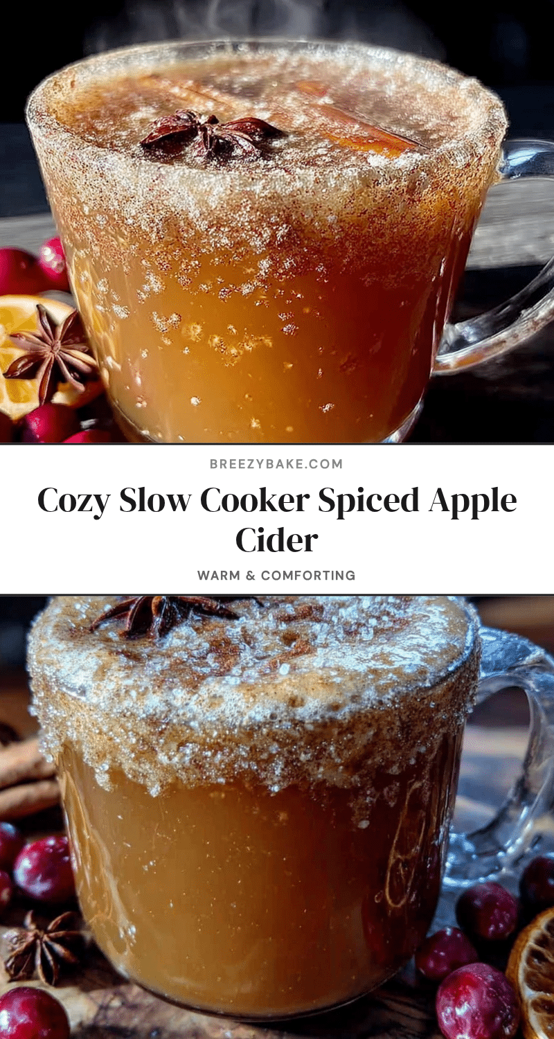 crockpot spiced apple cider recipe