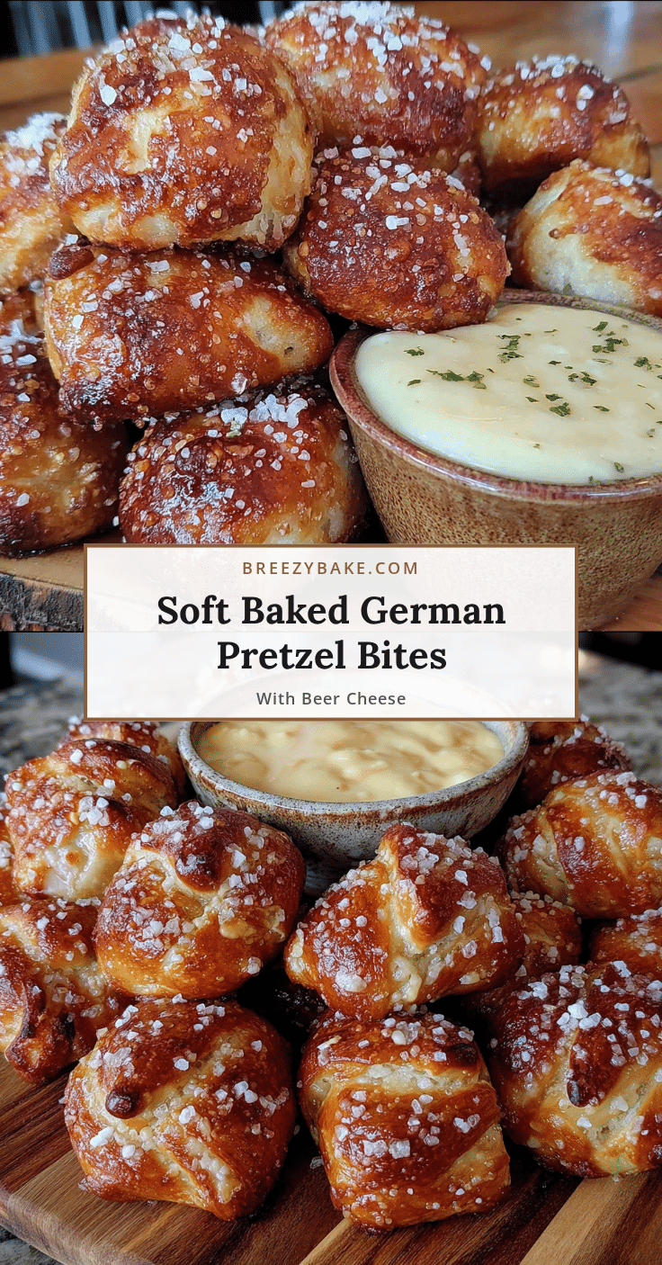 easy german pretzel bites with beer cheese dip recipe