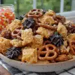easy halloween snack mix - featured image