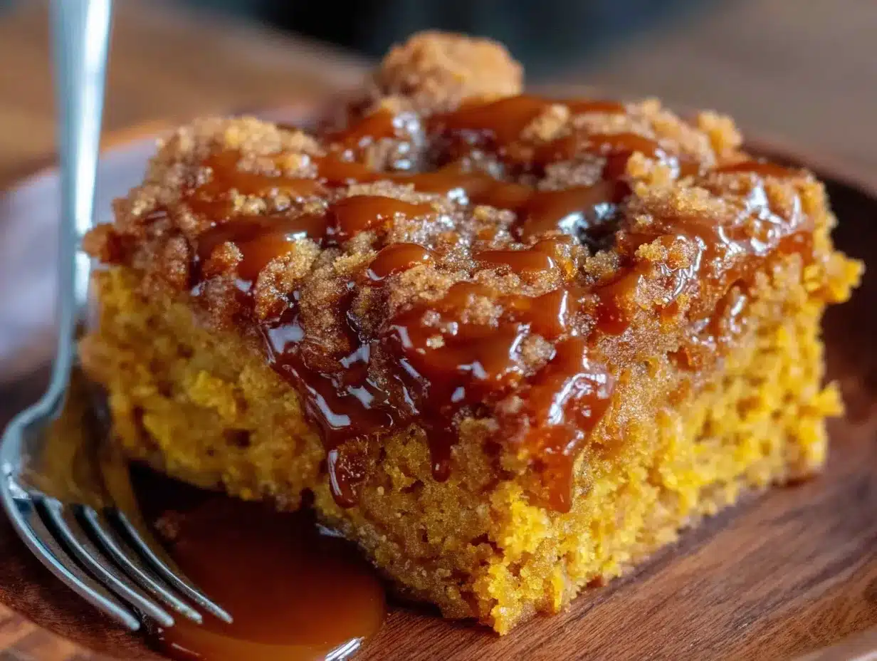 easy pumpkin dump cake preparation steps