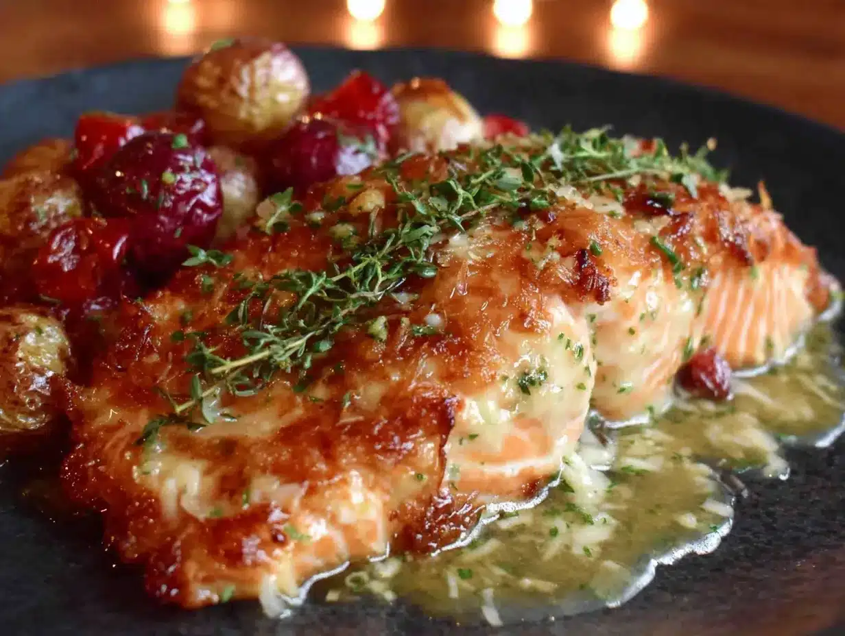 easy sheet pan salmon with lemon dill sauce preparation steps