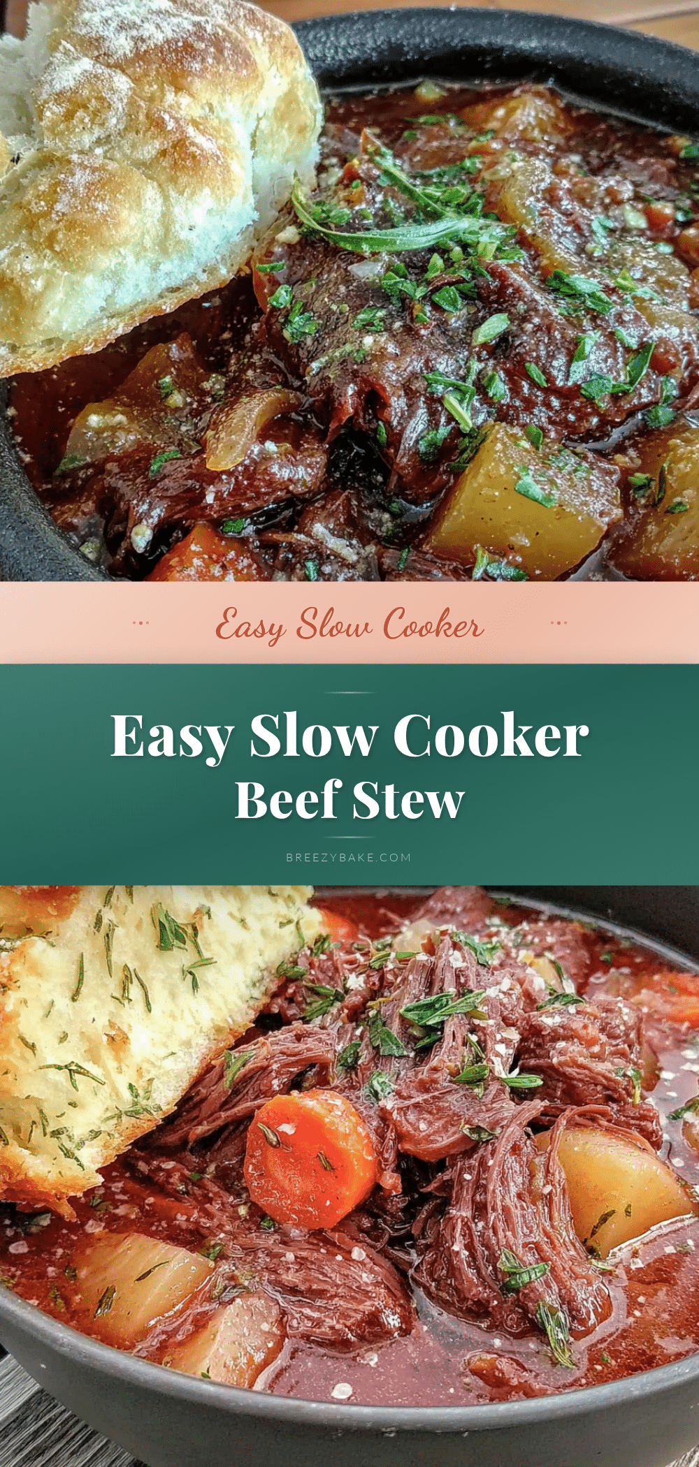 easy slow cooker poor mans beef stew recipe
