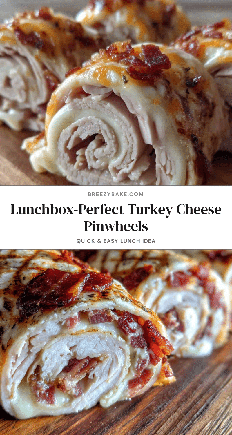 Easy turkey and cheese pinwheels recipe